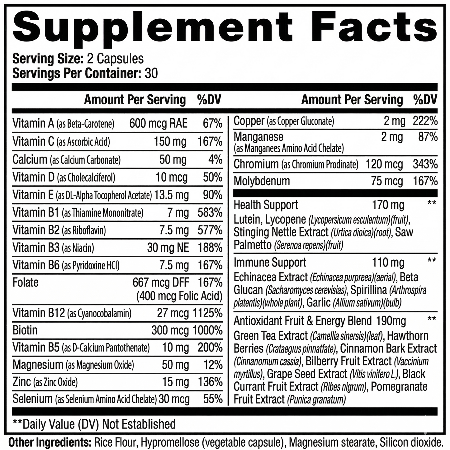 C-Synergy Complete Multivitamin